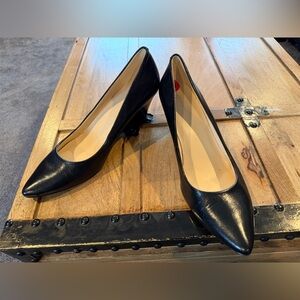 Elegant Black Women's Nine West Wedge Pumps